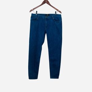 A.P.C. Women's Size 30 Jean Etroit Court Mid Rise Straight Jean Cotton Stretch